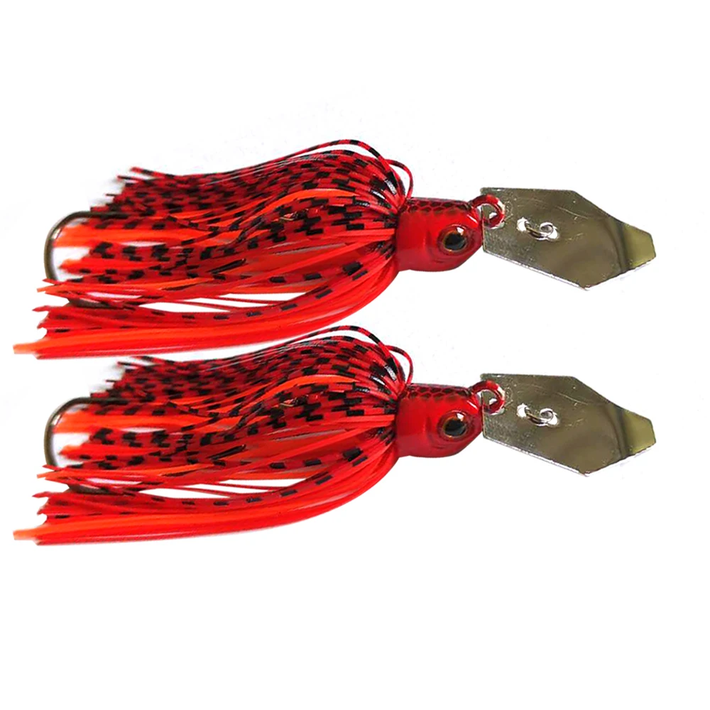 Mycena 7G/13G/16G/19G Chatterbait Spinnerbait Weedless Jig Angelköder Vibrationsblatt-Jig für Barsch, Hecht, Zander – Detail 3