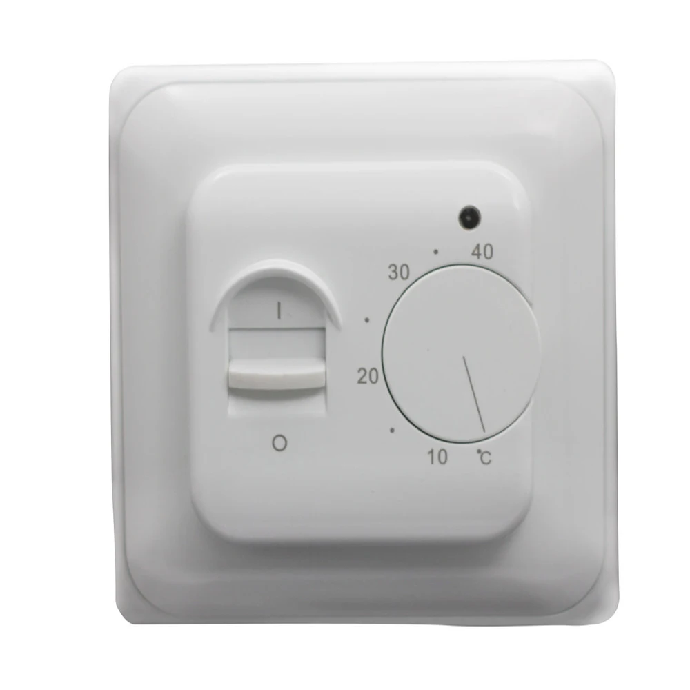 Novo e quente tf719 16a temperatura ambiente controlador termostato manual de aquecimento piso elétrico