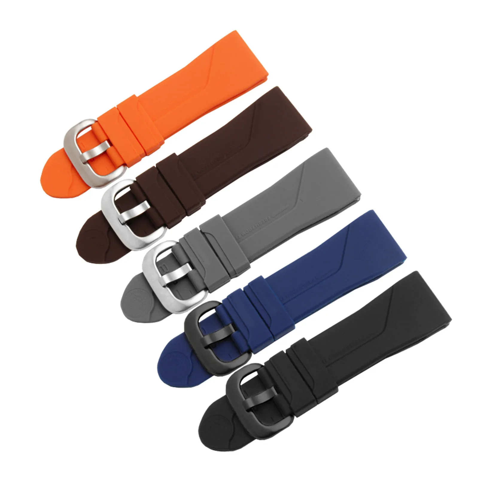 WatchBands for Seven Friday Rubber Watch Strap Waterproof Watch Band Sevenfriday Logo Wristband Bracelet P3C/02/SF-M3/04/P1B/01