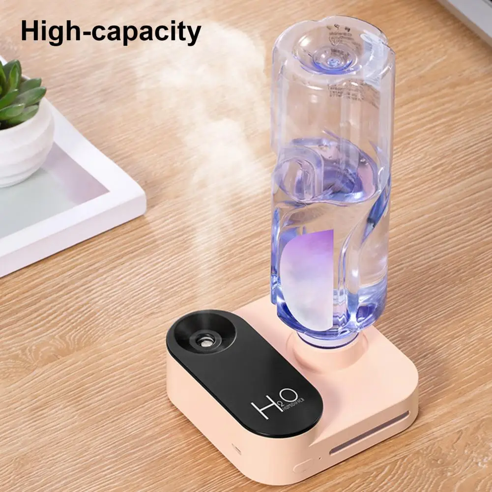 30มม.ขวดน่ารัก USB ชาร์จกล้อง Mini Humidifier Air Diffuser Night โคมไฟสำหรับรถบ้าน