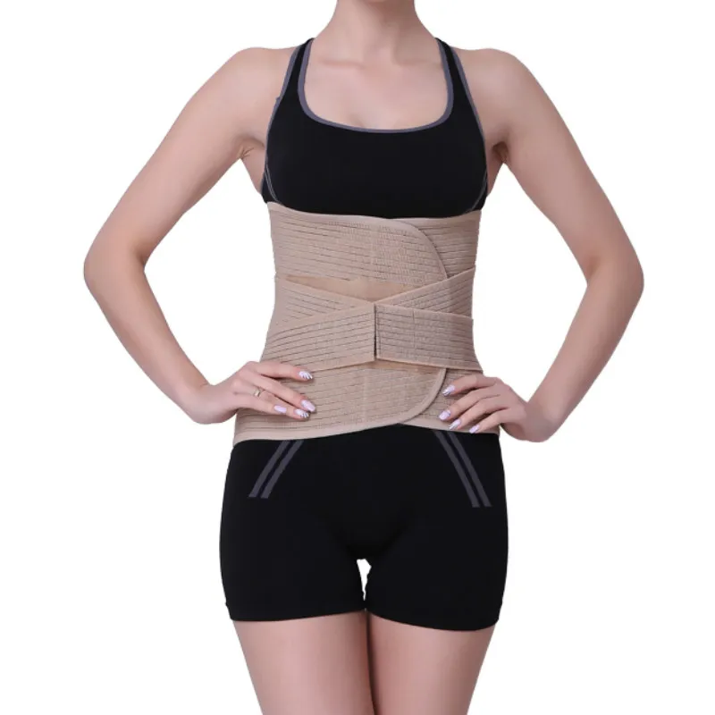 Adjustable XXXL XXL Waist Trainer Posture Corrector Widened Health Care Waist Back Belt Brace Lumbar Support with Warm Patches