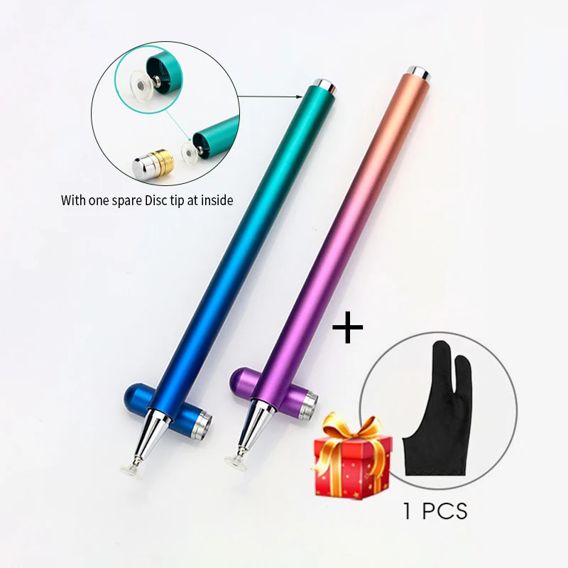 Gradient Colorful Stylus Pen for iPad iPhone Tablets Samsung Universal Touch Screen Pen Drawing Pen
