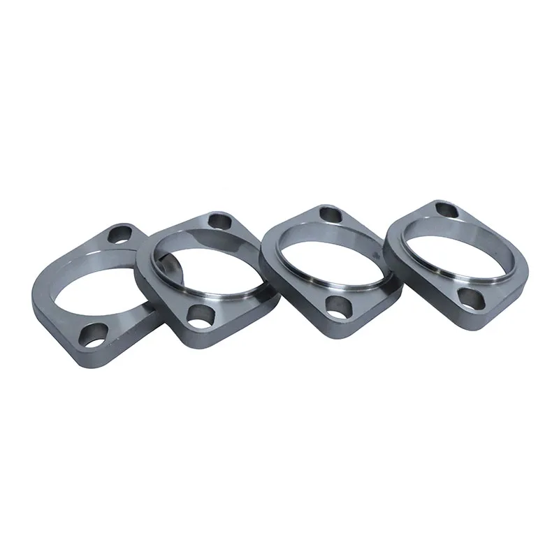 범용 스테인리스 스틸 배기 머플러 플랜지, 자동차 액세서리, 배기관 연결, 51mm, 63mm, 76mm 조인트, 1 개