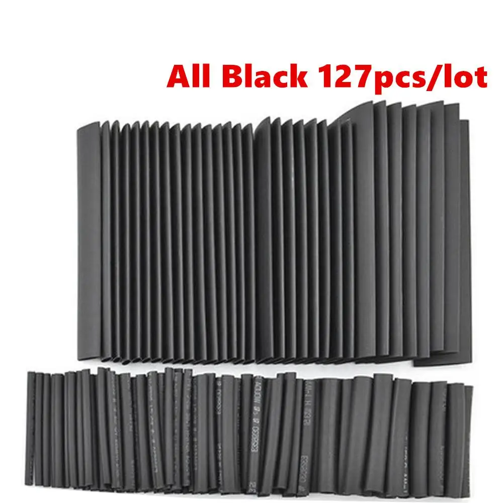 Shrinking 328Pcs Insulation Sleeving Thermal Casing Car Electrical Cable Tube kits Heat Shrink Tube Tubing Wrap Sleeve Assorted