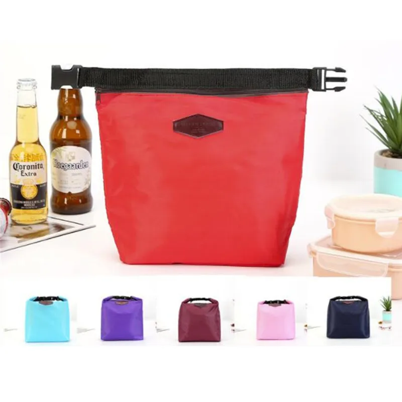 Portable Thermal Insulated Cooler Lunch Bag Outdoor Lunch Storage Bag Thermal Lunch Organizer Tote Bag For Work School Picnic