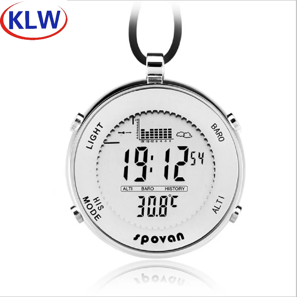 SPV600 Date Time Display Weather Forecast Digital Fishing Barometer Altimeter Chronograph   Thermometer Measuring Smart  Watch