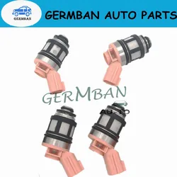 Newly 4pcs Fuel Injectors JS25-1 Fits for Subaru Impreza GL 94 1.8 Legacy 1.8 2.2 H4 FJ445