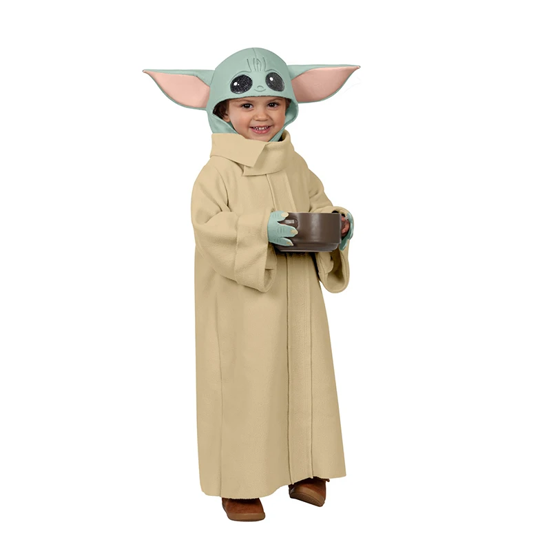 Arrive Cute Yoda-Baby Costume Carnival Birthday Party Christmas New Year Kids Anime Cosplay Halloween Funny