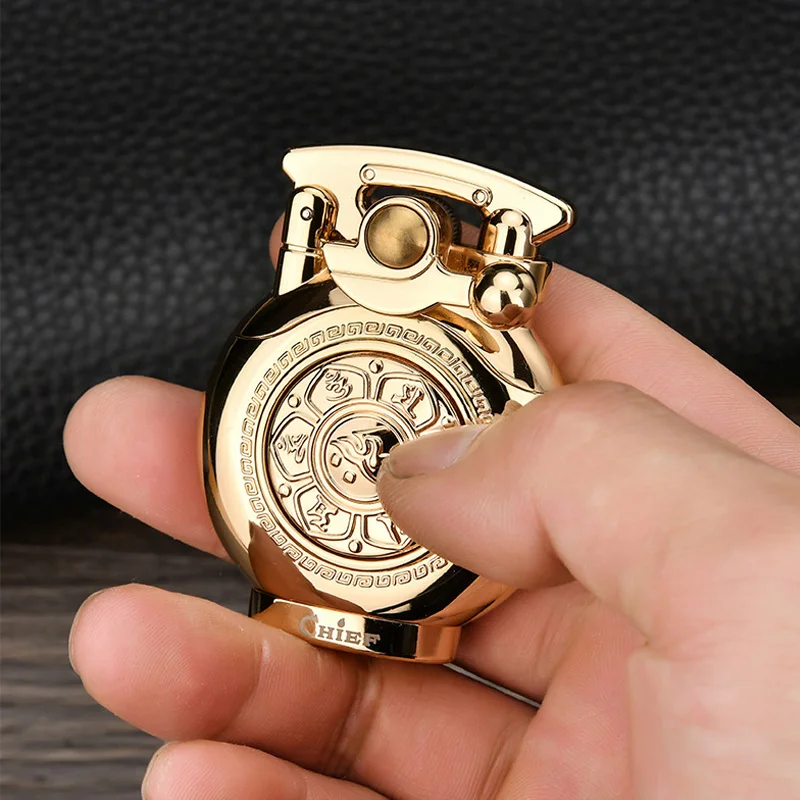 Gadget For Man Unique Gasolin Fire Windproof Kerosene Lighters Smoking Vintage Creative Petrol Oil Encendedor Isqueiro Querosene