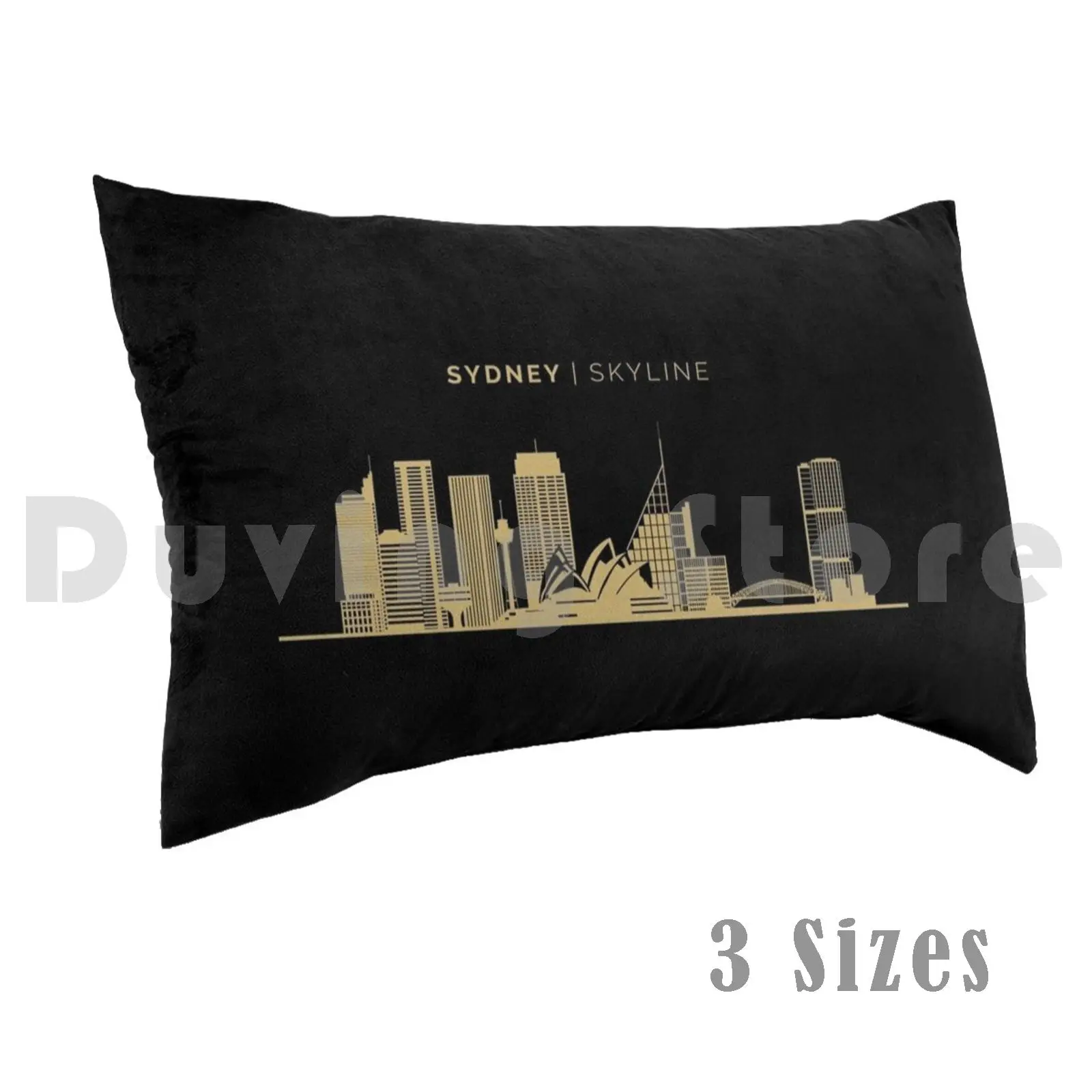 Sydney City Skyline Art Pillow Case Printed 50x75 Sydney City Sydney Skyline Sydney Australia Sydney