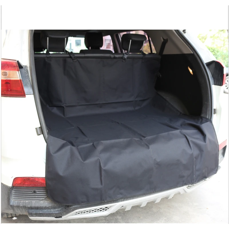 Car Pet Back Seat Cover Trunk Mat Waterproof Oxford Cloth Dog Rear Seat Cover Pet Carriers Pad Auto Protection Blanket