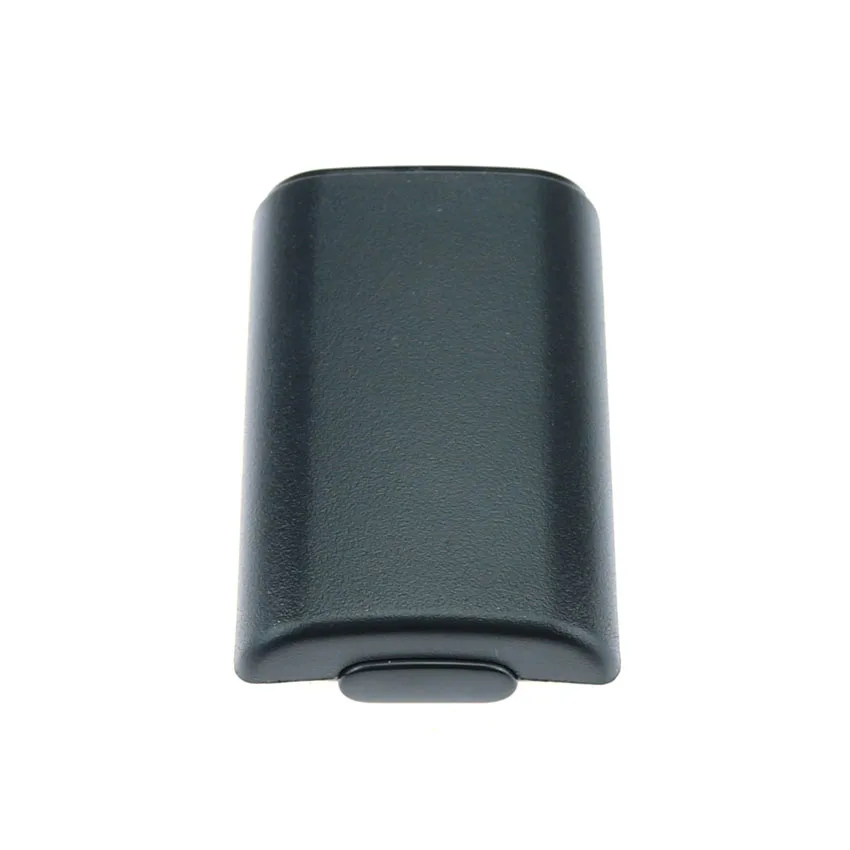 Preto e branco Bateria Pack Capa, Shell Escudo Caso Kit para XBOX360, Xbox 360, Peças de Reposição Controlador Sem Fio, 1Pc