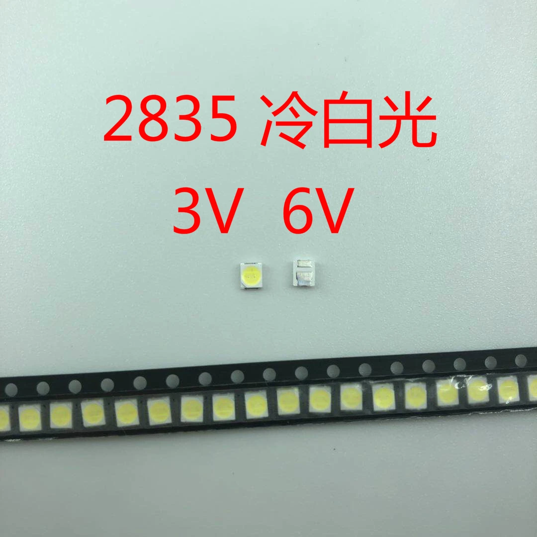 3030 2835 3535 SMD LED Cold White For TV Backlight Bead 3V6V 1W Repair LCD TV SMD Cold White LED High Power For LCD/TV Backlight