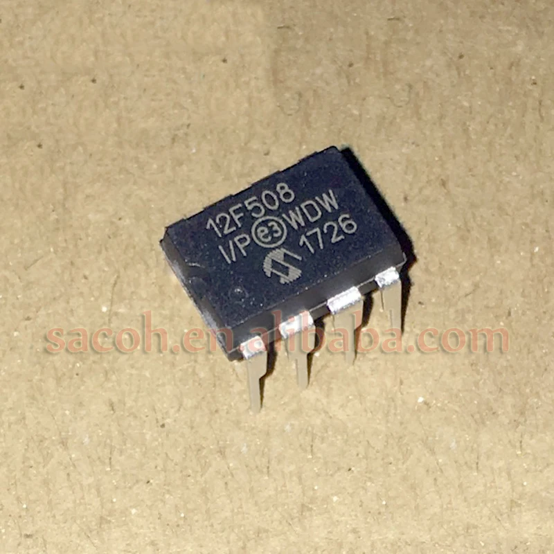 

5PCS/lot New OriginaI PIC12F508-I/P 12F508-I/P or PIC12F508-E/P 12F508-E/P or PIC12F508 DIP-8 8 Bit Flash Microcontroller