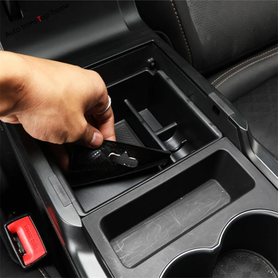 

Central Console Armrest Storage Box Container Organizer Phone Holder Tray Cover For Chery Tiggo 8 Pro 2020 - 2022 Accessories