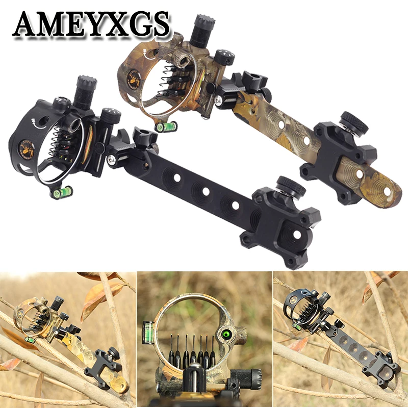 

DB9270 Compound Bow Sight 0.019mm 7 Pin Sight Aiming Tool Outdoor Hunting Shooting Bow And Arrow Archery Accessories