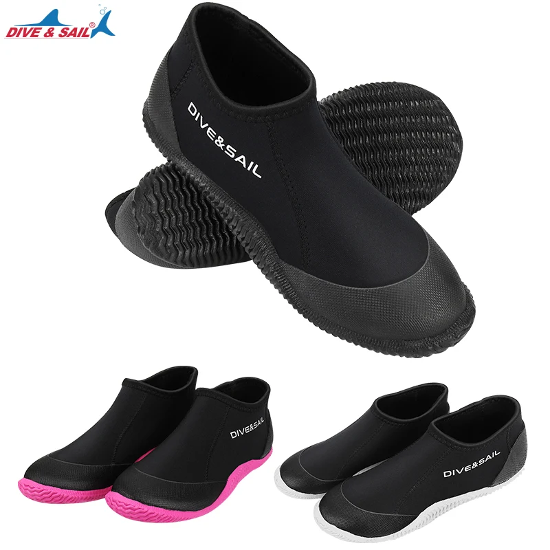 

3MM SCR Neoprene Short Upper Warm Boots Winter Water Sport Surfing Fishing Scuba Diving Shoes Anti Scratch Beach Boots Shoes