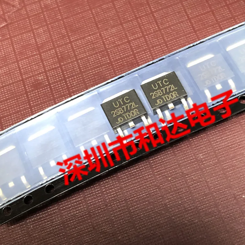 5pcs 2SB772L TO-252 -40V -3A