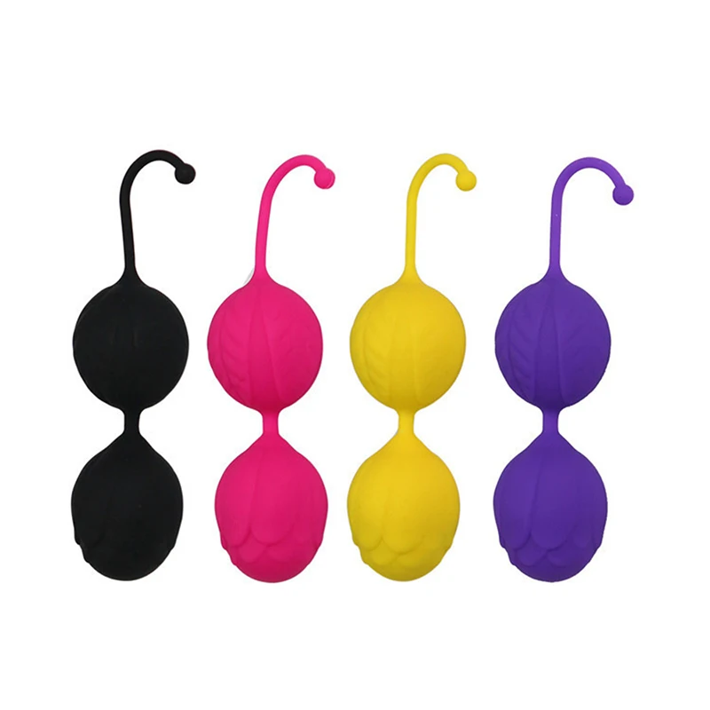 Bolas de kegel de silicona para mujer, Juguetes sexuales de silicona para adultos, para endurecer la Vagina, deportes pélvicos, suelo, Ben Wa,