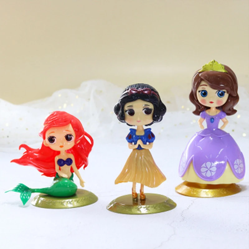 Chủ Đề Công Chúa Disney Bánh Đồ Trang Trí Bánh Cupcake Trang Trí Đồ Bánh Lá Cờ Bé Gái Sinh Nhật Bánh Trang Trí Anniversaire Tiếp Liệu