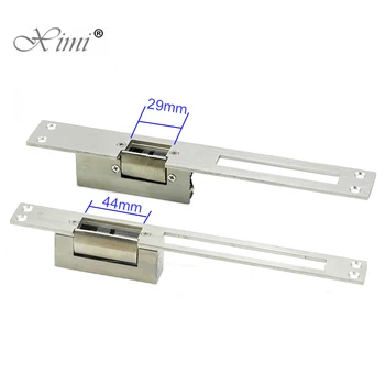 긴 패널 전기 스트라이크 잠금 장치 전자 도어 잠금 장치 안전 장치 또는 안전 장치 800KG 유지력 잠금 혀