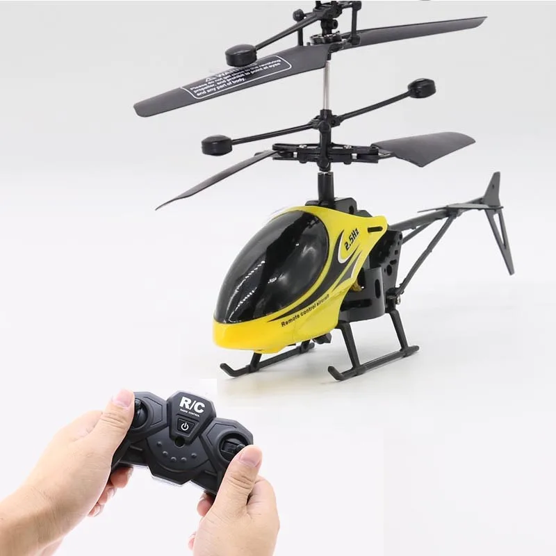 Remote Eletric Flying Helicopter Flashing Lights Hand Controlled Aircraft Outdoor Toys for Children Gifts TUE88