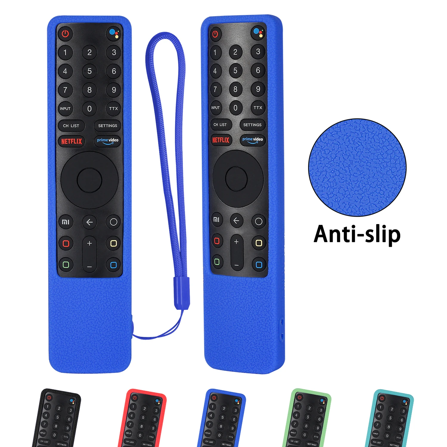 Half Protective Covers Fit for Xiaomi Mi 4S XMRM-010 Voice Bluetooth Smart Remote Control Case Silicone Shockproof Controller