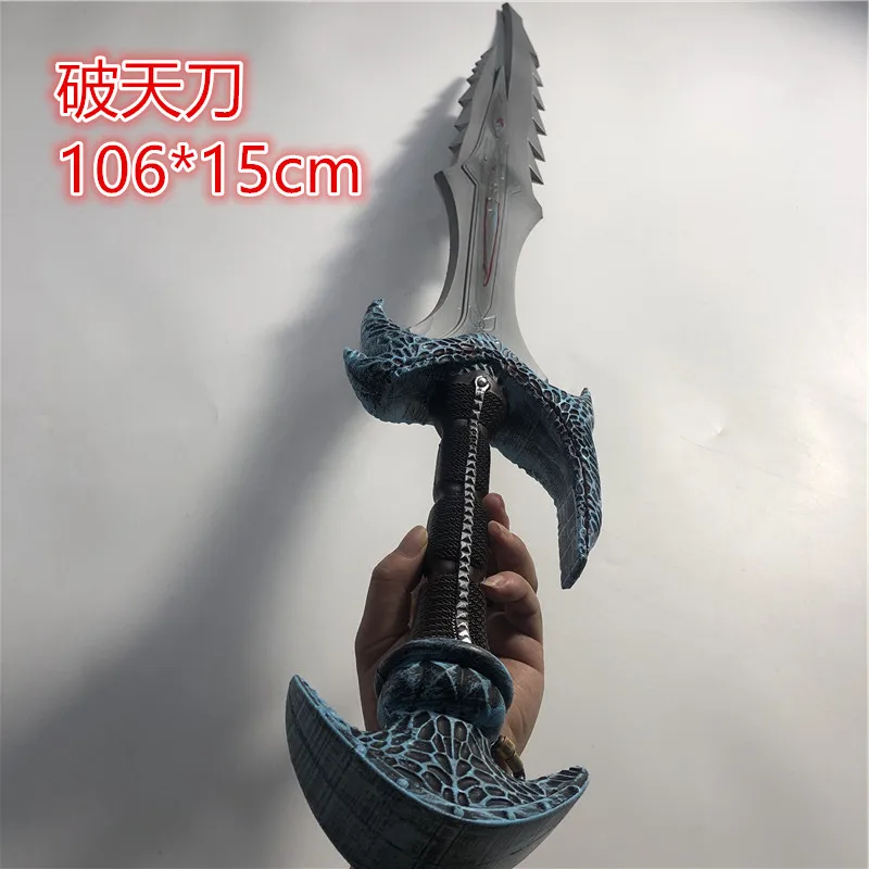 1:1 Cosplay Orc Anti Mage Scythe Van Vyse Elf Wapen Game Anime Rollenspel Halloween Cos Gift Veiligheid Pu 106cm