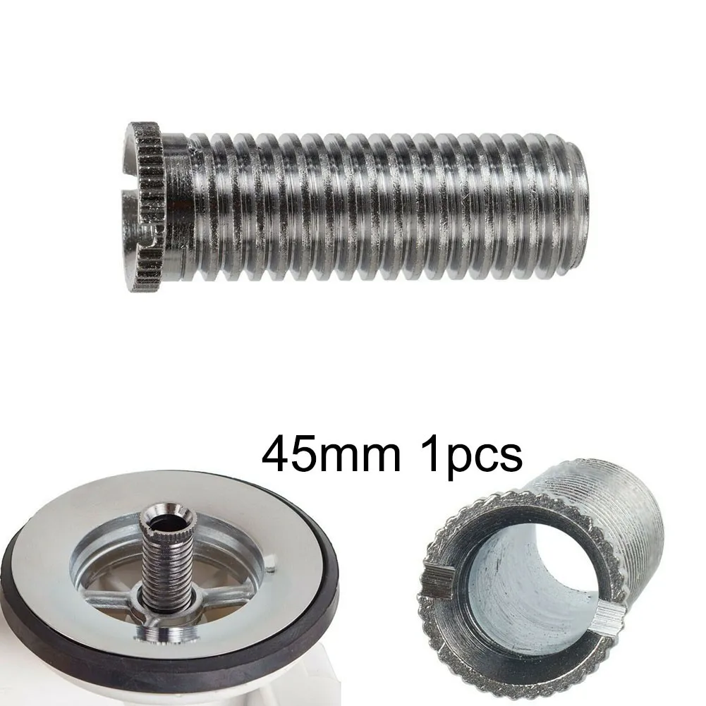 1/2/5pc Kitchen Sink Basket Strainer Screws 35mm/45mm Stainless Steel Waste Threaded Screw Connector Kitchen Fixture Parts