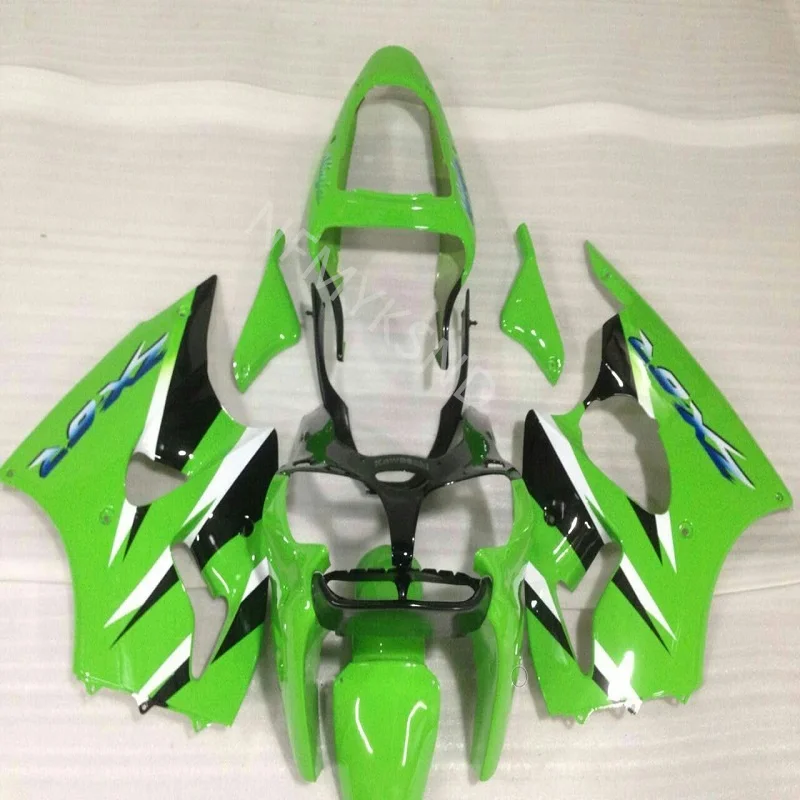 

Injection Fairing Kits For Kawasaki NINJA ZX-6R 00-02 ZX-6R 2000 2001 2002 ZX6R 00 01 02 green black white Motobike Fairing