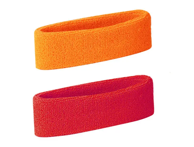 Reine Farbe Sport Stirnband Lauf Kopfbedeckung Schweiß Absorbierende Stirnband Basketball Antitranspirant Gürtel Fitness Schweiß Guide Gürtel – Detail 12