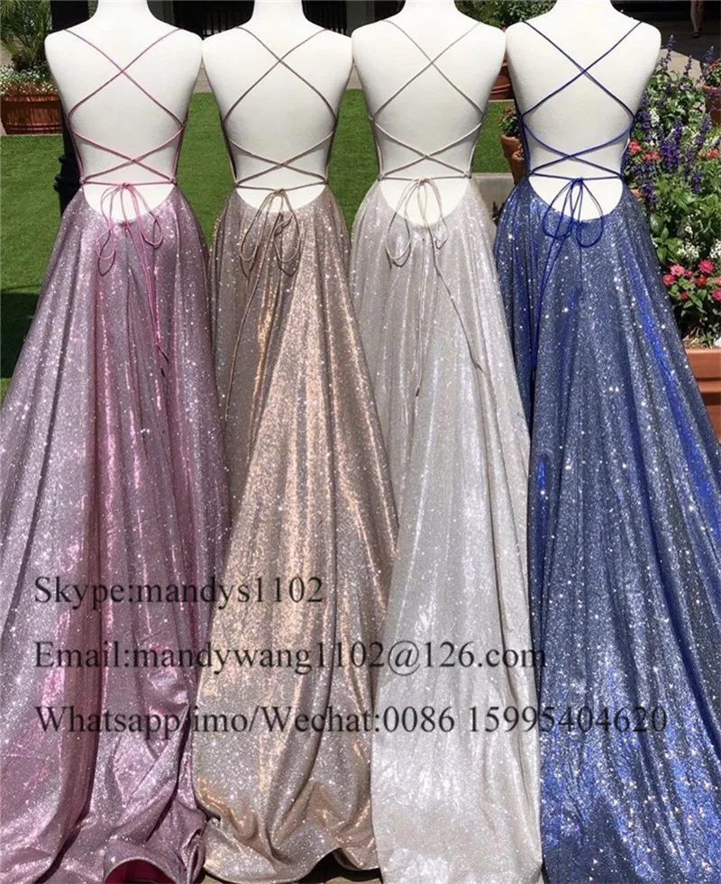 Vestidos de fiesta largos entrecruzados con espalda descubierta para mujer, traje de fiesta Formal entrecruzado, corte en A, Sexy, 2021