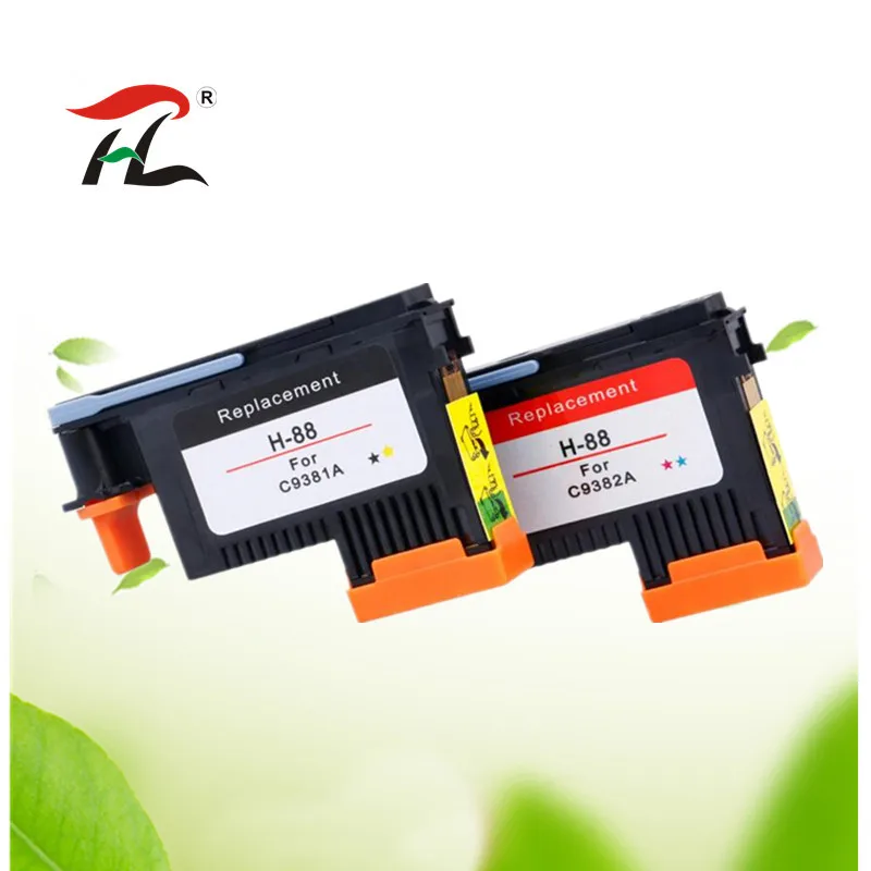 Compatible For hp88 print head HP 88 printhead C9381A C9382A for HP PRO K550 K8600 K8500 K5300 K5400 L7380 L7580 L7590 printer