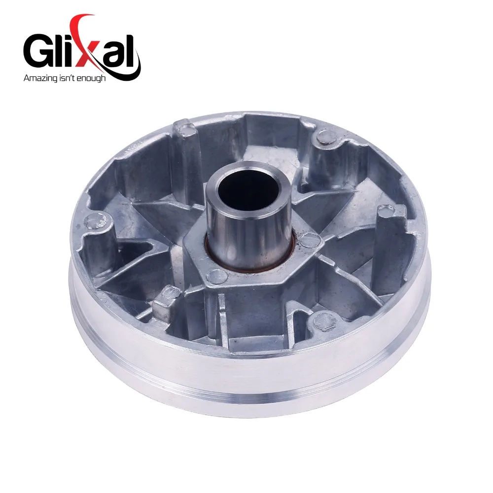 Glixal GY6 49cc 50cc Chinese Scooter Moped Variator Kit Front Clutch Drive Pulley with Roller weights 139QMB 139QMA TAOTAO SUNL