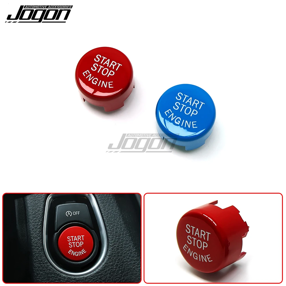 Car Engine Start Stop Push Button Cover Trim For BMW F87 F80 F82 F83 F10 F12 F13 F06 F15 F16 M2 M3 M4 M5 M6 X5 X6 i3 i8 i01 i12