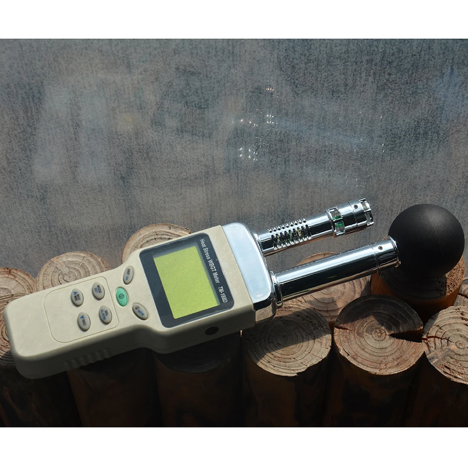 TM188D ใหม่ Professional คุณภาพสูงความถูกต้องความร้อน WBGT Meter Quick-Response จอแสดงผล LCD อุณหภูมิความชื้น
