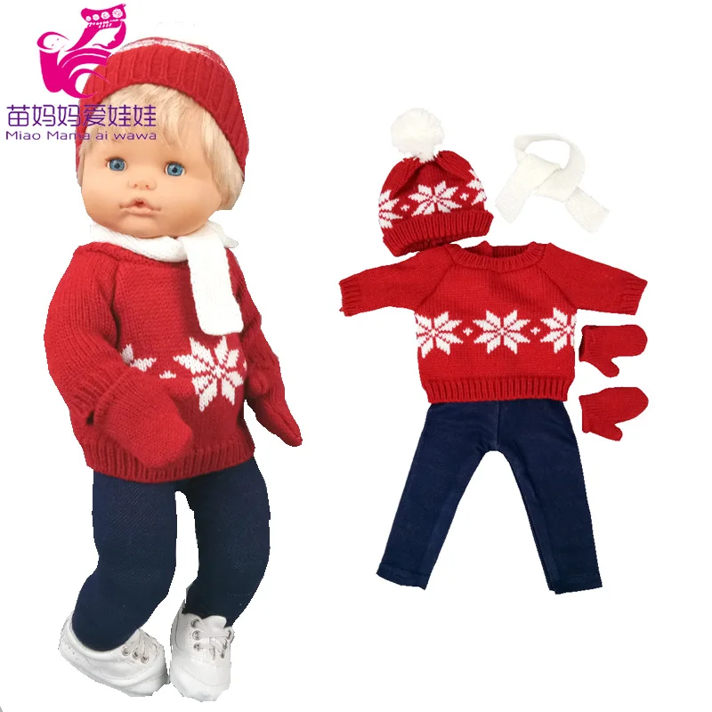 16 Inch Nenuco Doll Winter Wool Vest Ropa Y Su Hermanita 40cm Baby Dolls Clothes