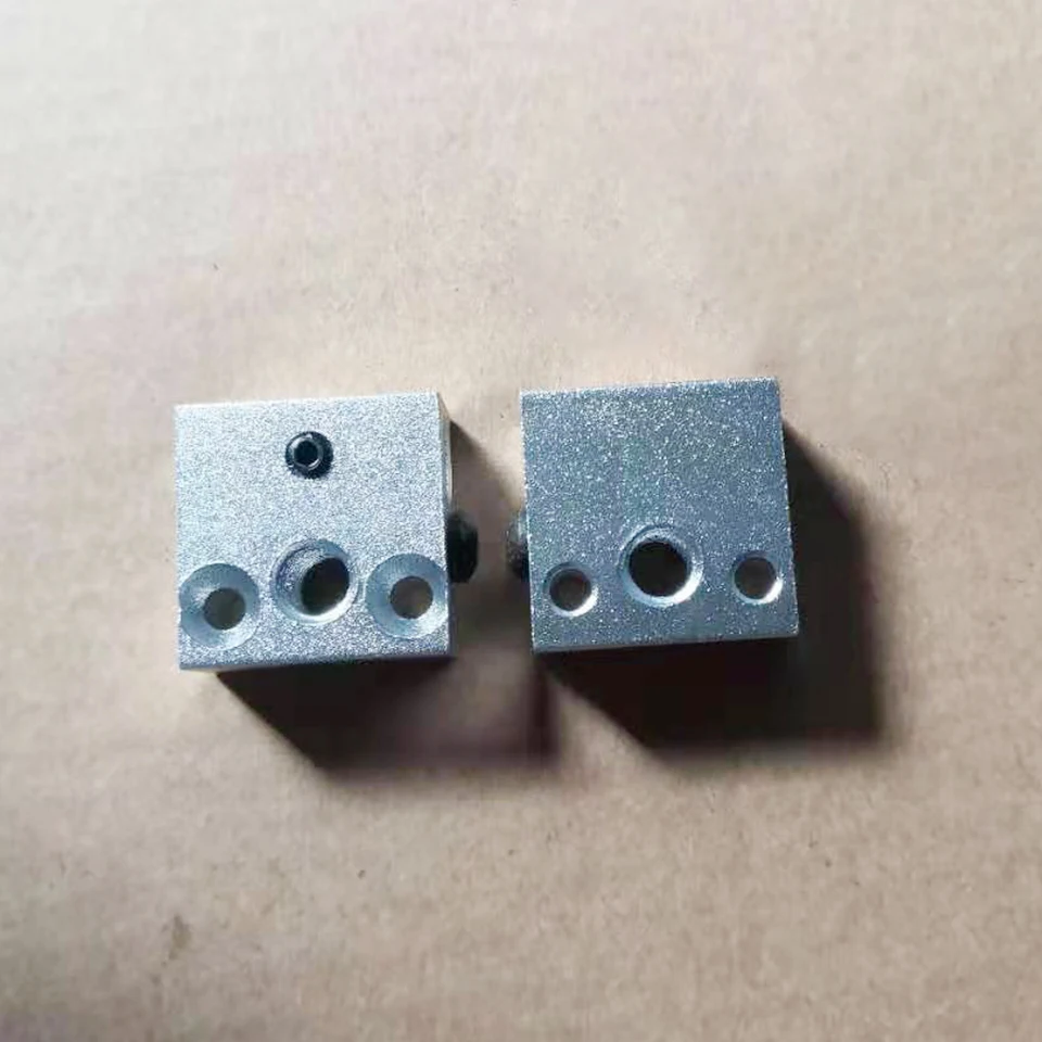 

High Quality CR10 Heater Block MK8 Silicone Sock CR10 Hotend Extruder For Creality Ender 3 MK7/MK8/MK9 Block 3D Printer Parts