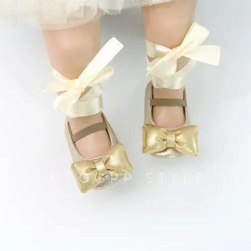 حذاء الأميرة مع ربطة عنق كبيرة للفتيات من 0 إلى 18 شهرًا ، أحذية جلدية للفتيات الصغيرات ، لحفلات الزفاف ، مع فيونكة كبيرة ، للمشي لأول مرة