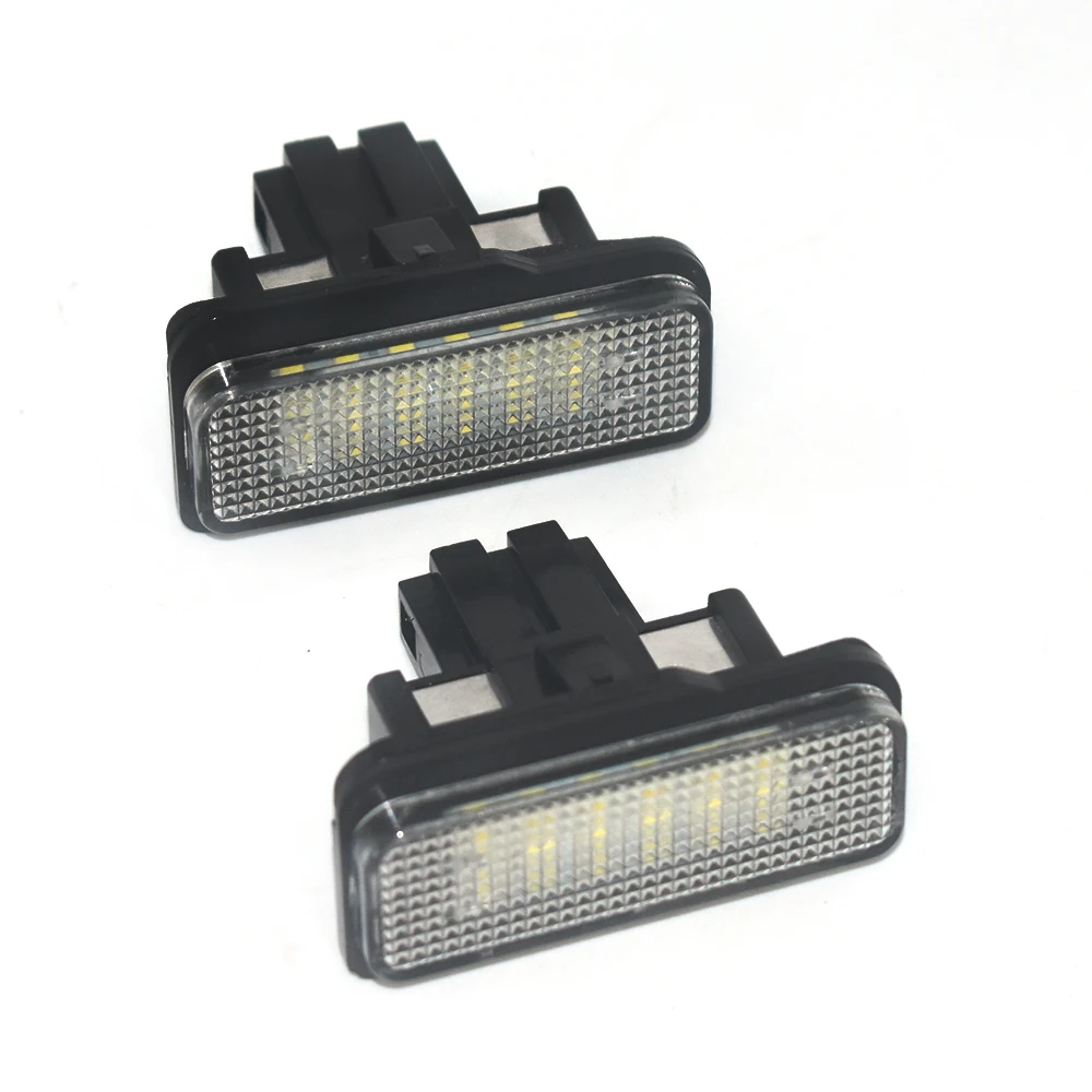 Car Number License Plate Light Lamp LED Lights for Mercedes Benz C E CLS SLK Class W203 W211 W219 C219 R171