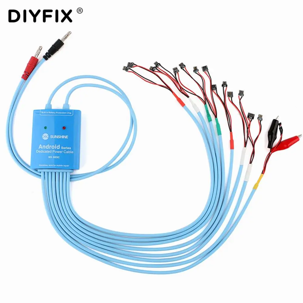 DC Power Supply Cable Professional Phone Dedicated Power Test Boot Cable for Samsung Huawei Xiaomi Logic Board Charging Wire