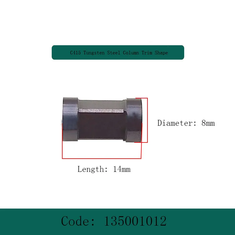 1PC Fit For CHARMILLES Wire EDM Power Feed Contact 8MM OD 135001012 C415 Tungsten Carbide