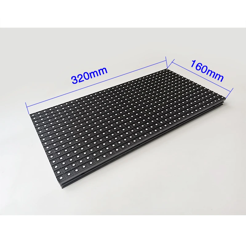 Full Color Outdoor P10 LED Display Module 320x160mm 1/4S Waterproof RGB LED Video Panels