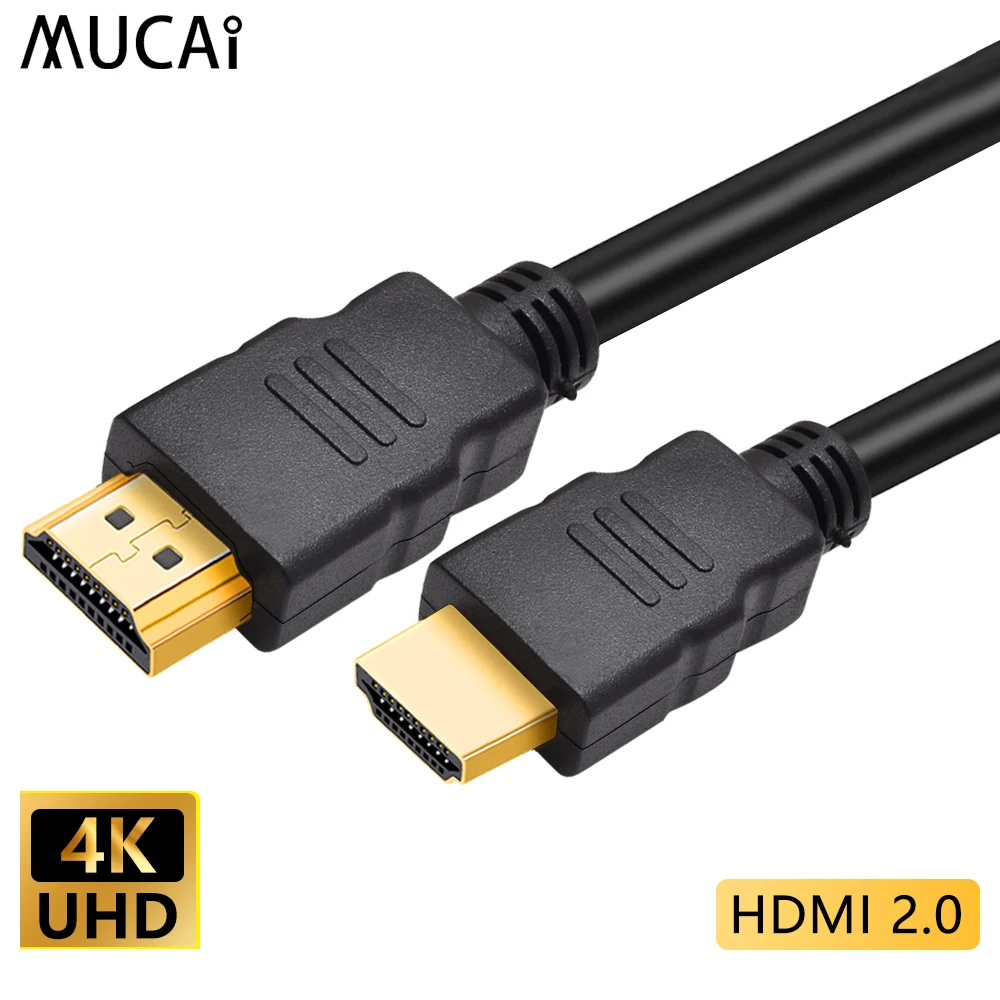 

Кабель HDMI-HDMI, 1,5 м, 4K, 60 Гц, высокоскоростной Шнур 2,0 для подключения монитора к UHD FHD Xbox PS3 PS4 TV