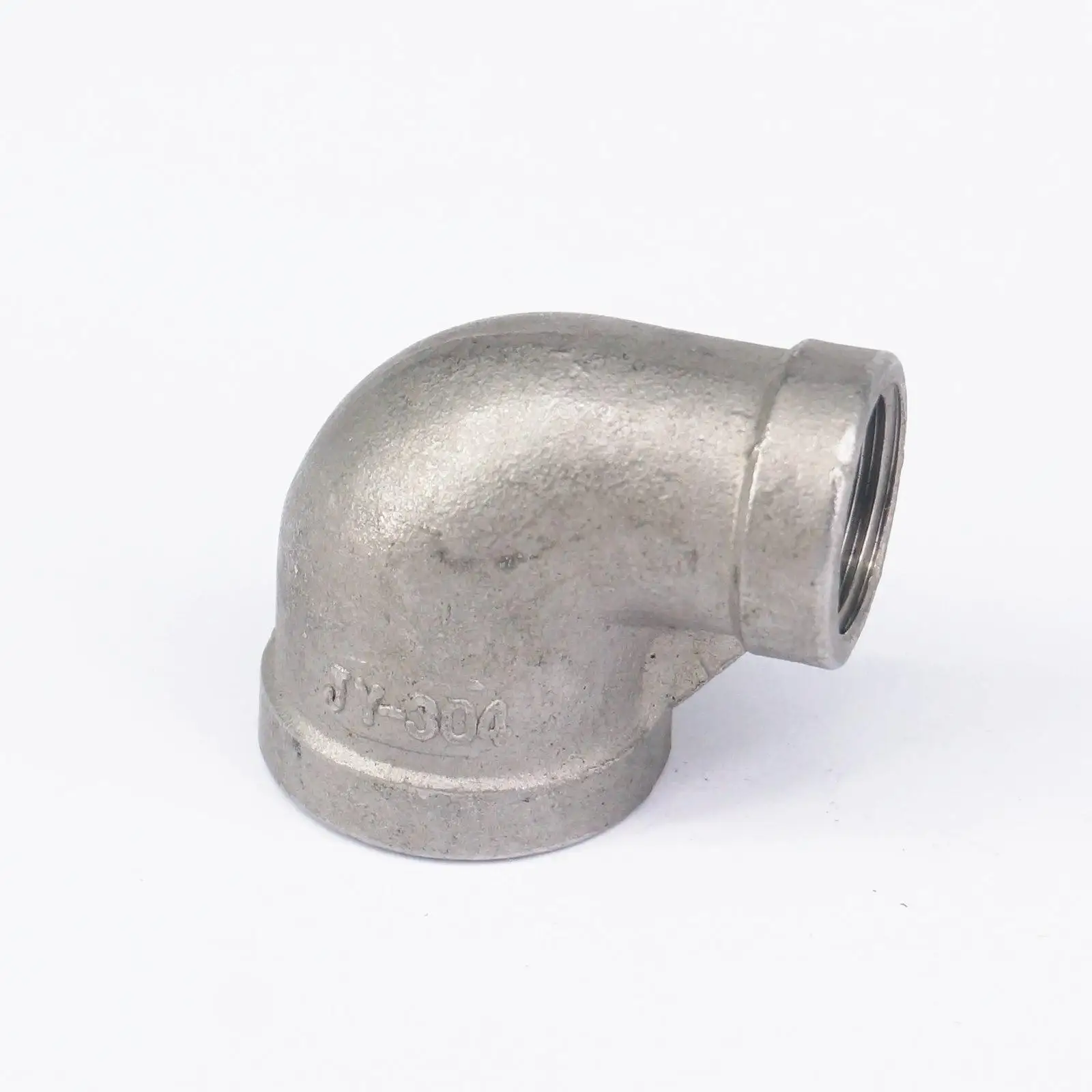 

1/2" BS To 3/8" BSP Female 304 Stainless Steel Reducing Elbow Connector Pipe Fitting water oil air