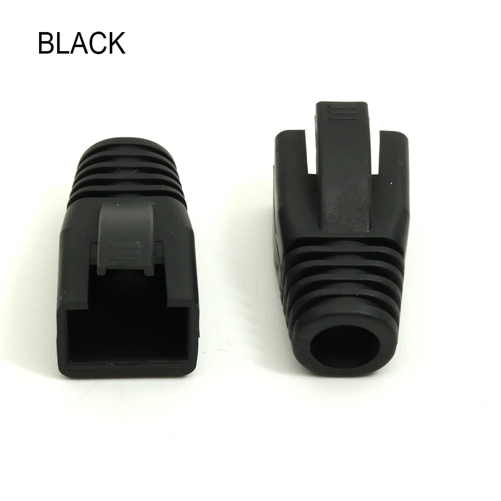 Xintylink Rj45 Ethernet Kabel Connector Cover Caps Cat6 Cat 6 Netwerk Laarzen Rg Rj 45 Schede Cat5 Cat5e Kleur Multicolour lan