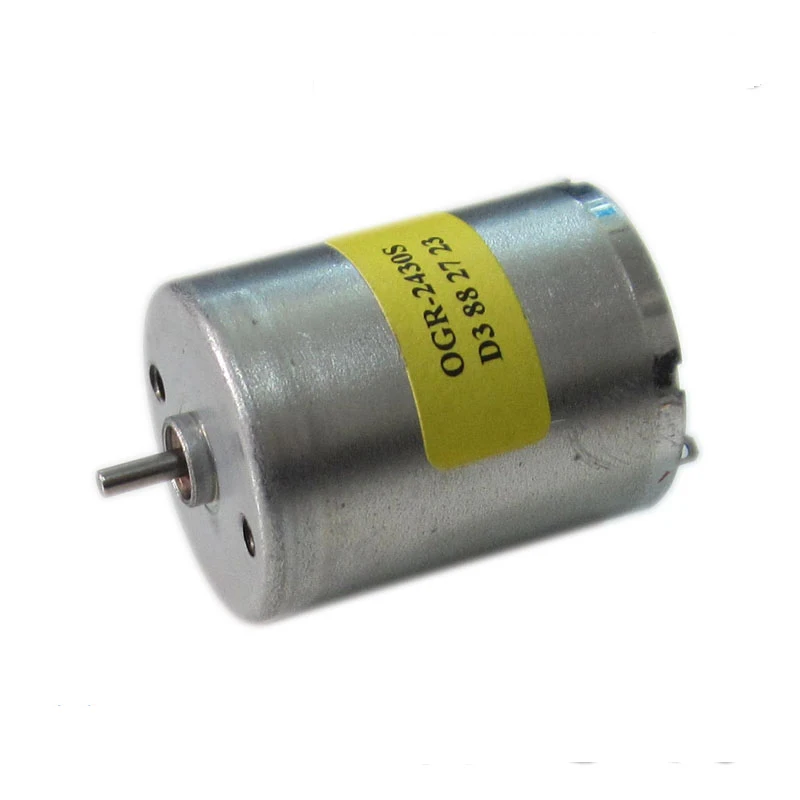 2pcs 370 Motor Electric DC 6V 12V 24V Low Speed 980rpm 200rpm 4150rpm Low Noise Reversed Metal Moteur DIY Engine RF-370CB-081050