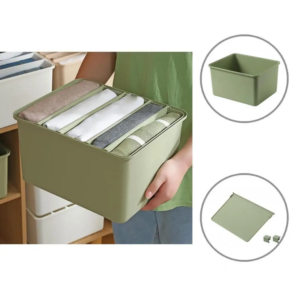 Clothes Storage Box Unique Stable Moistureproof Clothes Storage Case 3 Colors Clothes Storage Case