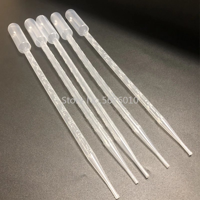 10ml Plastic Lab 50pcs 100pcs 200pcs 300pcs Disposable Graduated Dropper Transfering Pasteur Pipettes for School Experiment