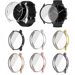 Protection Case for Huami Amazfit GTR 2 / GTR 2e Plating TPU Soft Cover Full Screen Protector Shell